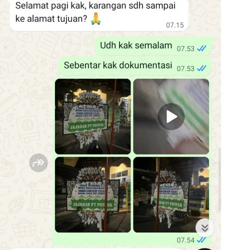 Pengiriman Papan Bunga Selamat Pondok Jaya
