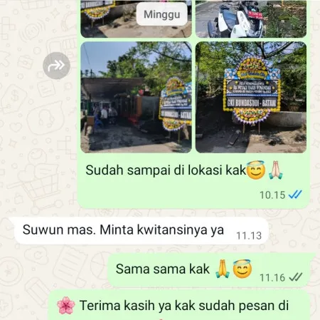Pengiriman Papan Bunga Duka Pondok Jaya