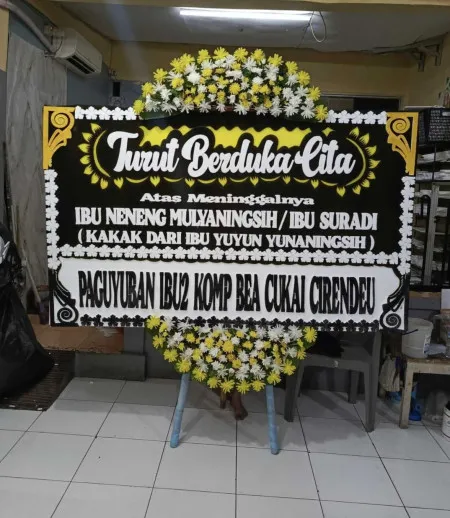 Papan Bunga Duka Pondok Jaya